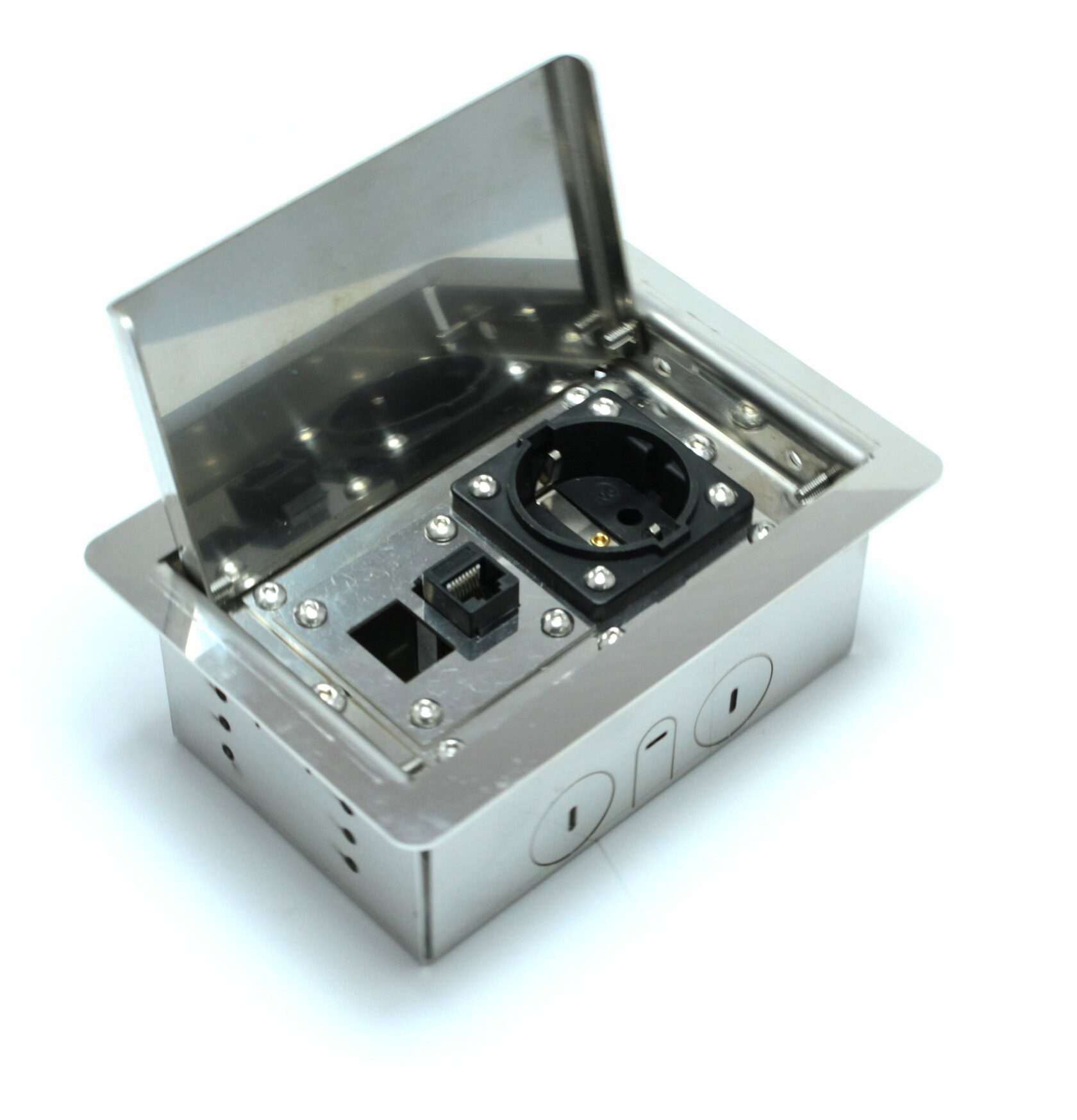 Люк напольный на 2 модуля ELLUK 3302 сталь